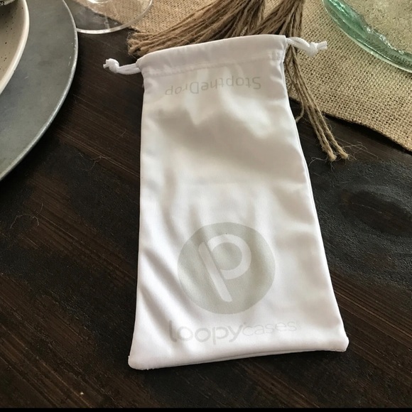 Loopy Stop the Drop Dust Bags One White & One Opal - Picture 5 of 13